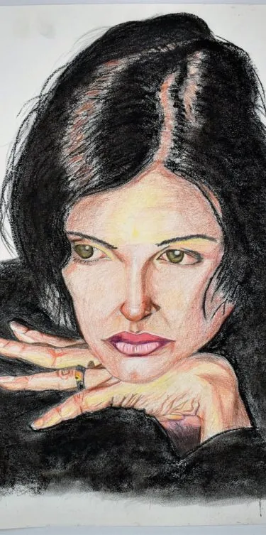 Sadness - Artwork decorative finish by Simon Hickman