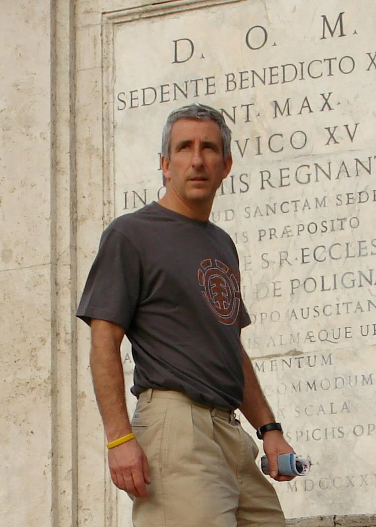 Portrait of Simon Hickman, decorative artist